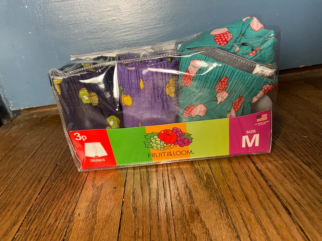 Unused fruit printed boxers  photo 1