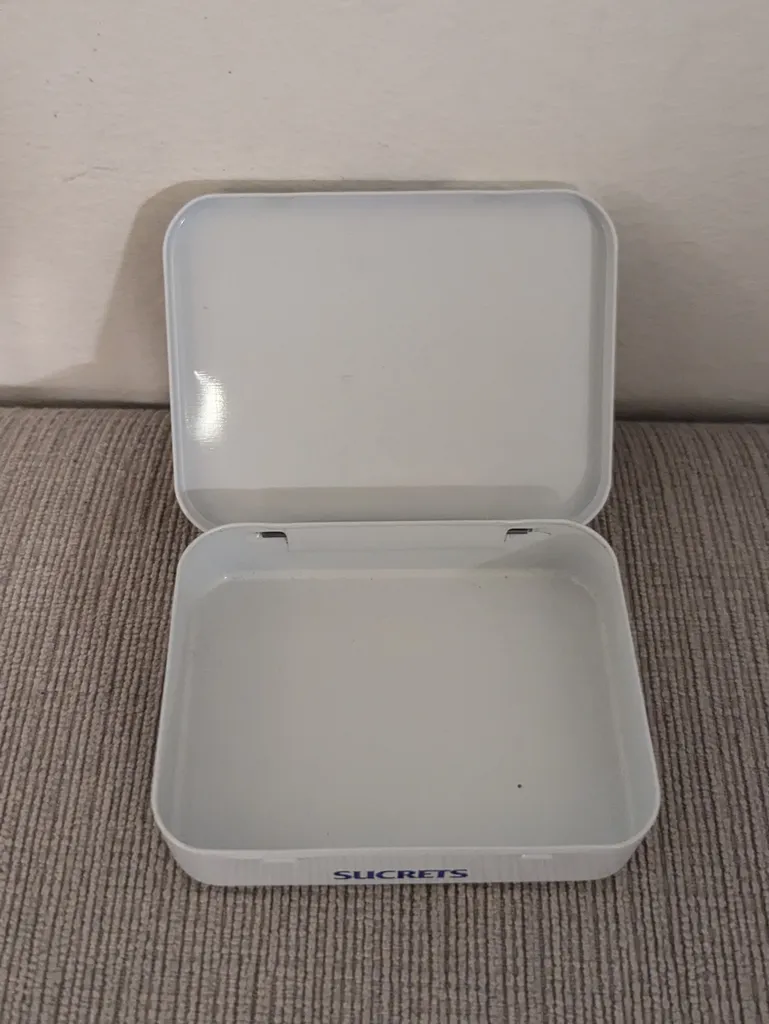 Empty Sucrets Tin photo 1