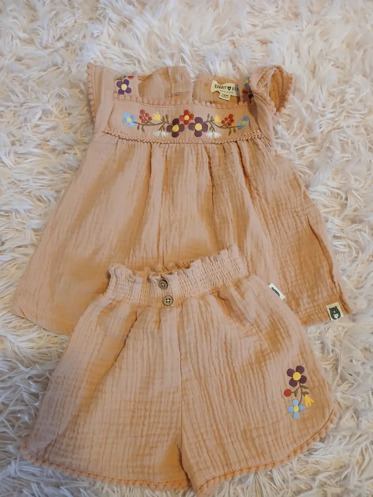 Brand new organic baby outfit 18m photo 1