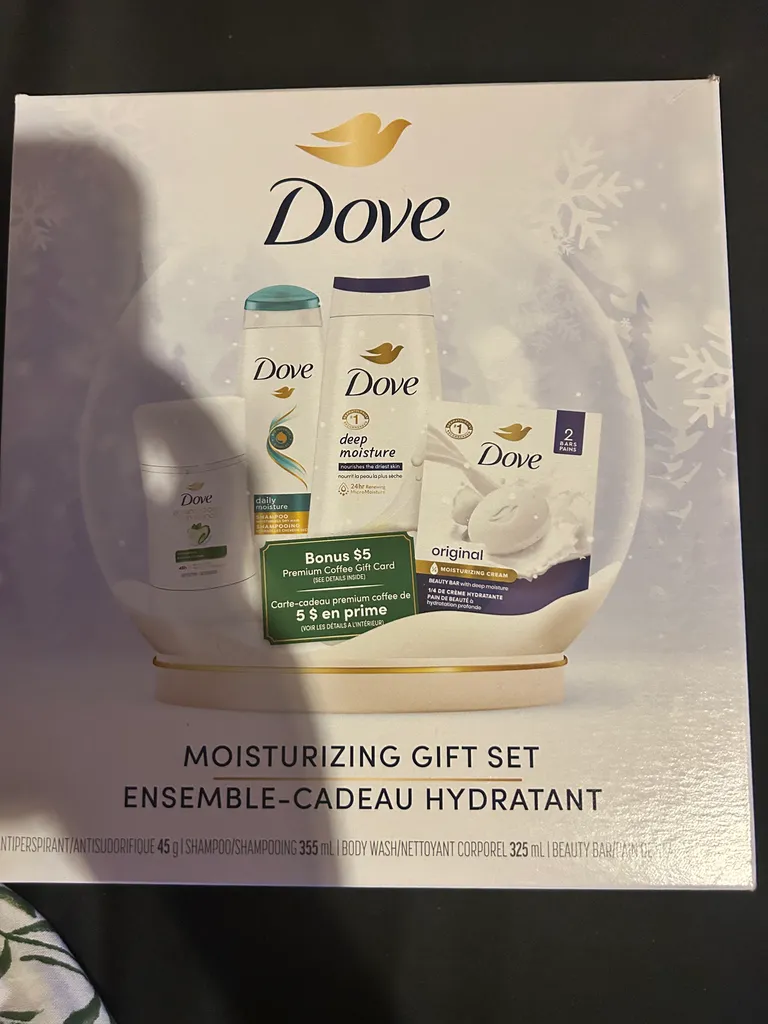 BNIB Dove Moisturizing Gift Set (Unopened) photo 1