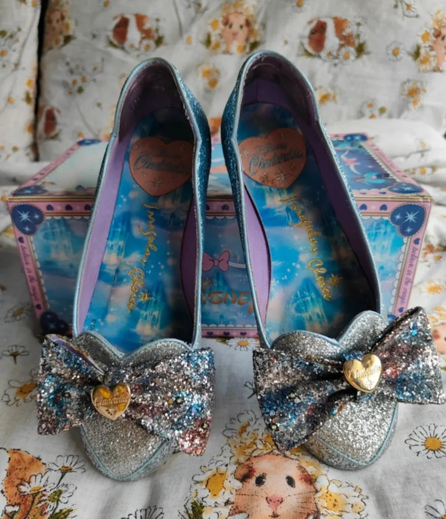 Disney Irregular Choice Limited Edition Cinderella Shoes - S.8 photo 1