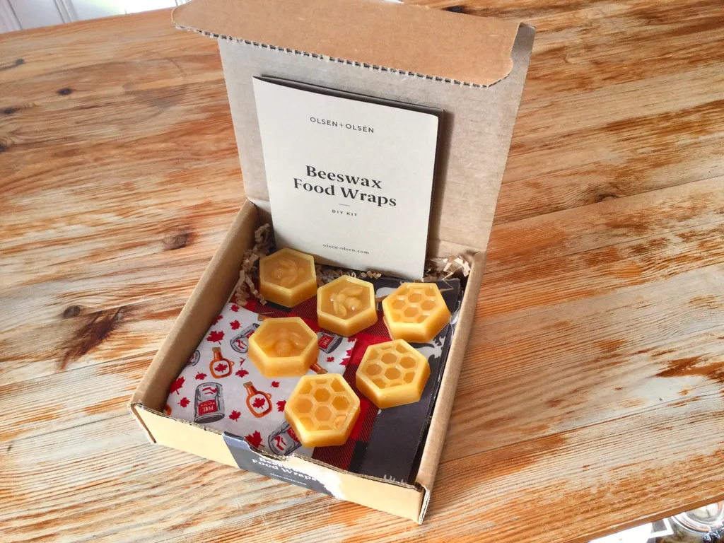 New Beeswax Food Wraps DIY Kit Olsen+Olsen photo 1