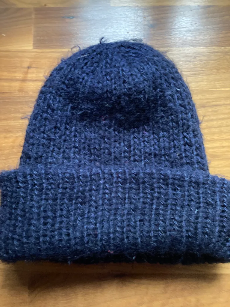 Navy Blue Beanie Unisex photo 1