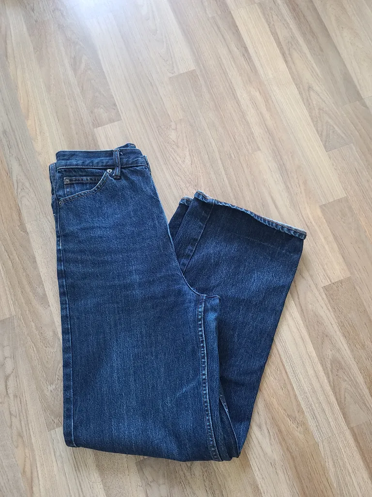 Uniqlo Wide Leg High Waisted Jeans  photo 1