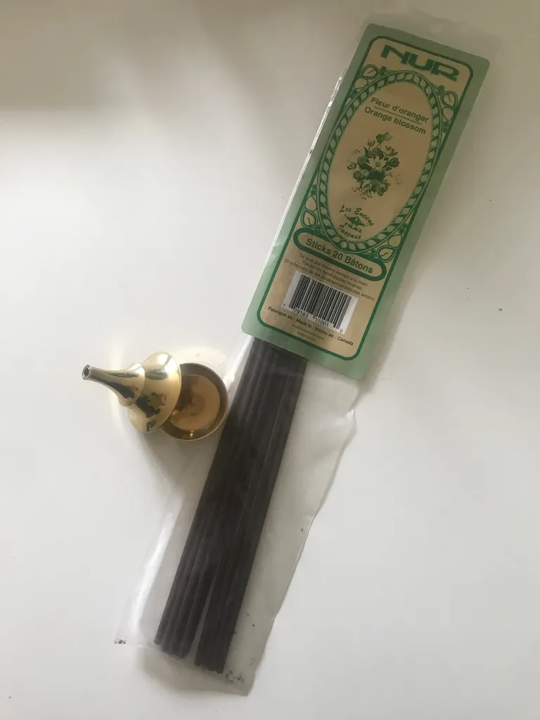 RESERVED Incense holder and 9 sticks photo 1