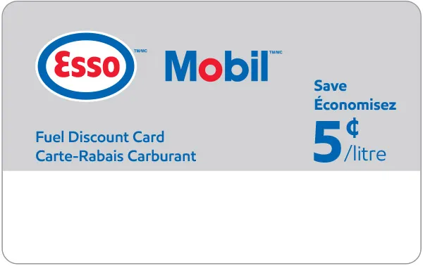 Esso $50 fuel savings card photo 1