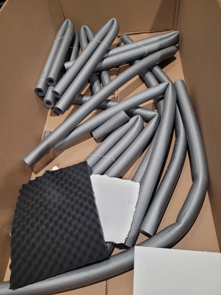Pipe insulation noodles  photo 1