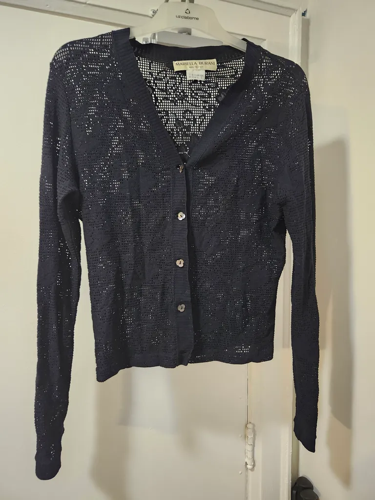 Mariella Burani elegant transparent top photo 1