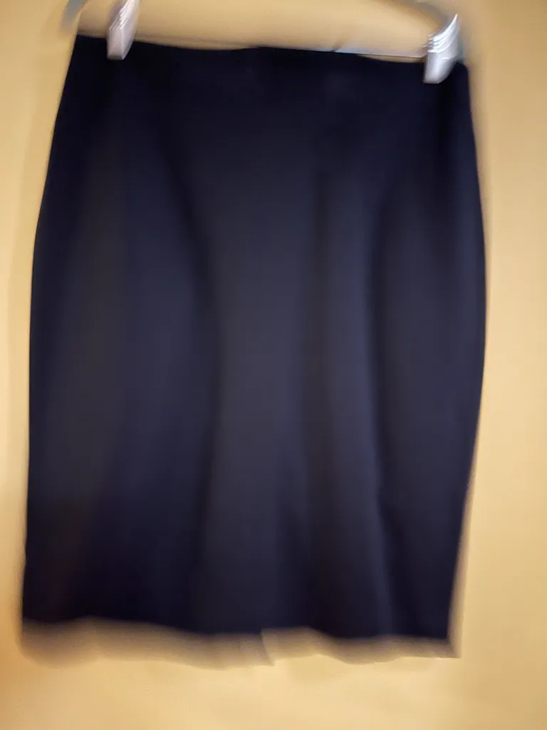 Banana Republic Size 14  Black Pencil Skirt  photo 1