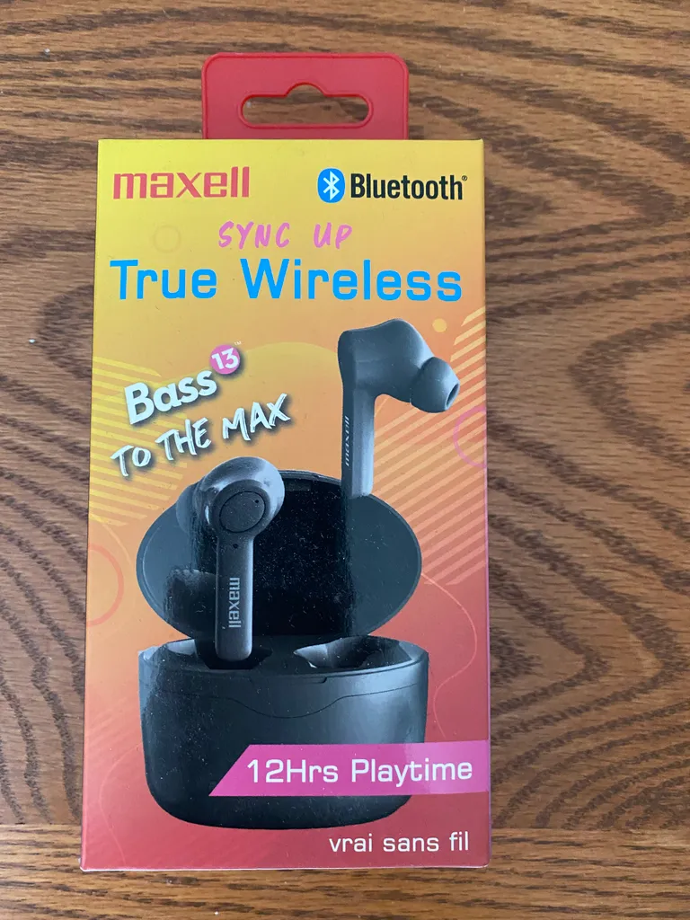Maxell True Wireless Earbuds photo 1