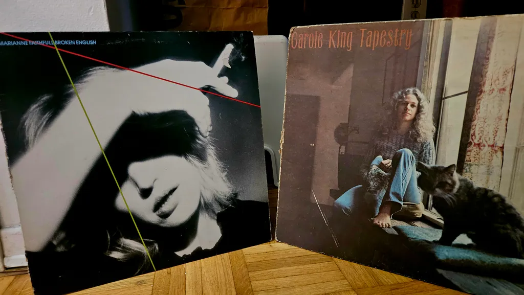 Vintage vinyl records photo 1