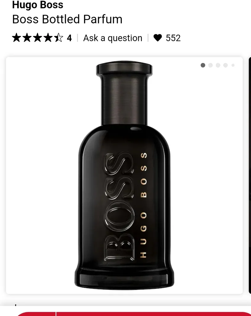 Hugo Boss Parfum 50ml Unopened  photo 1