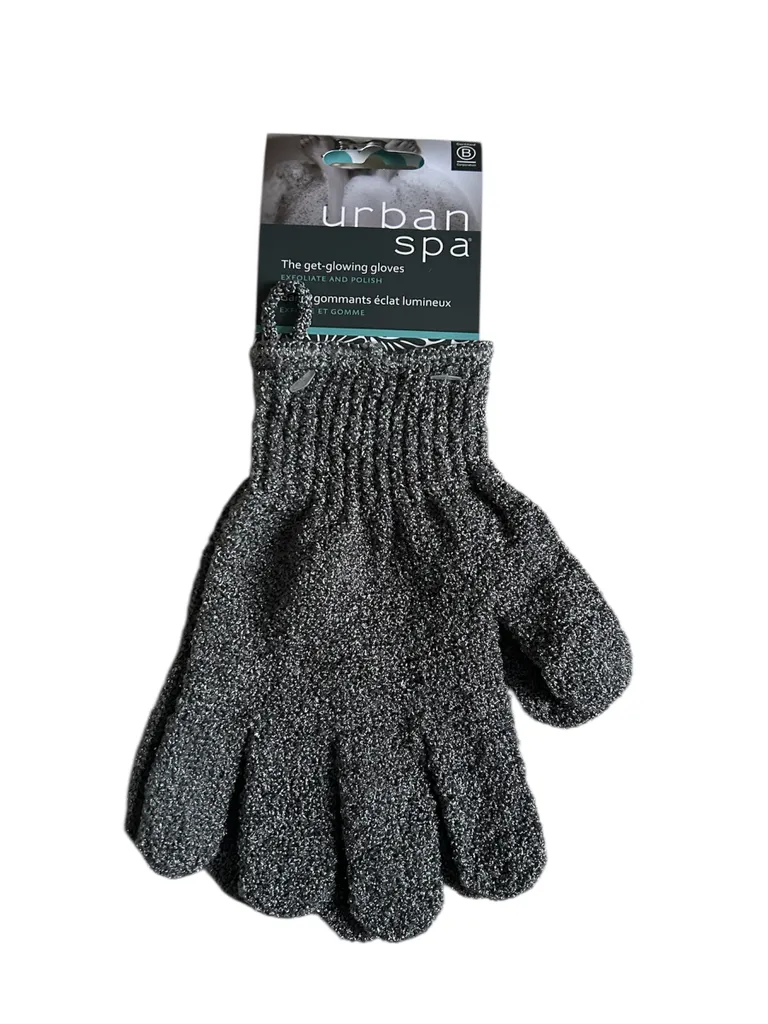 Urban Spa Get-Glowing Exfoliating Gloves photo 1