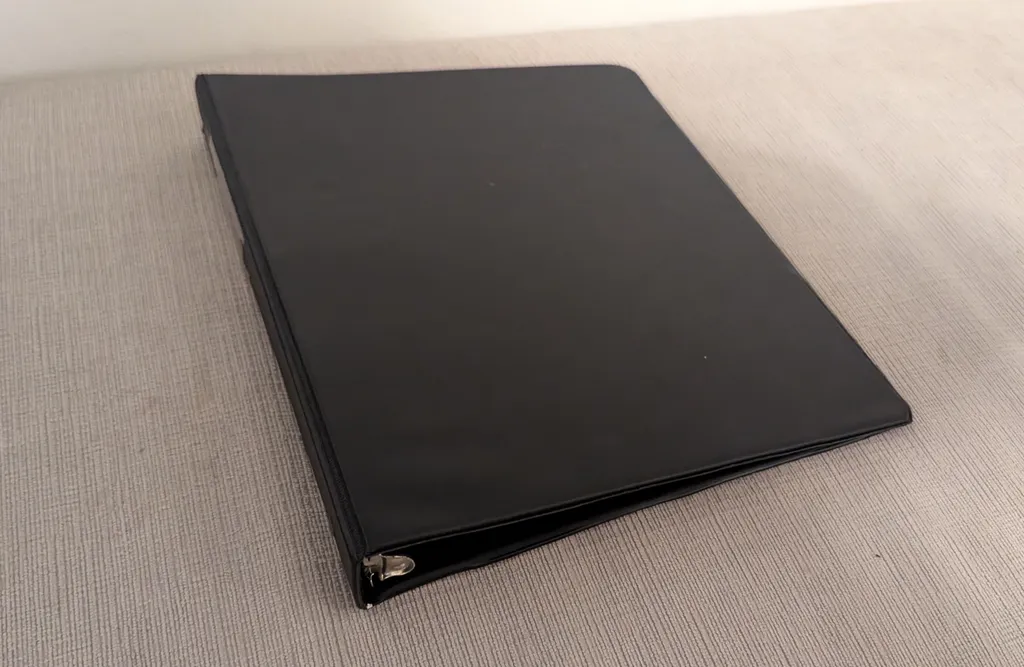 Black 3-Ring Binder  photo 1