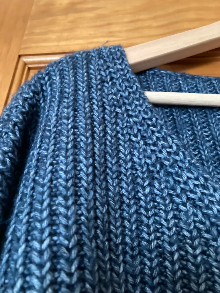 Talula Babaton Knit Sweater in Indigo Blue photo 1