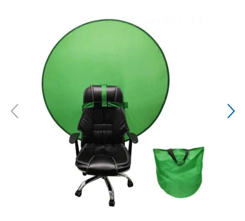 Green screen for chair photo 1