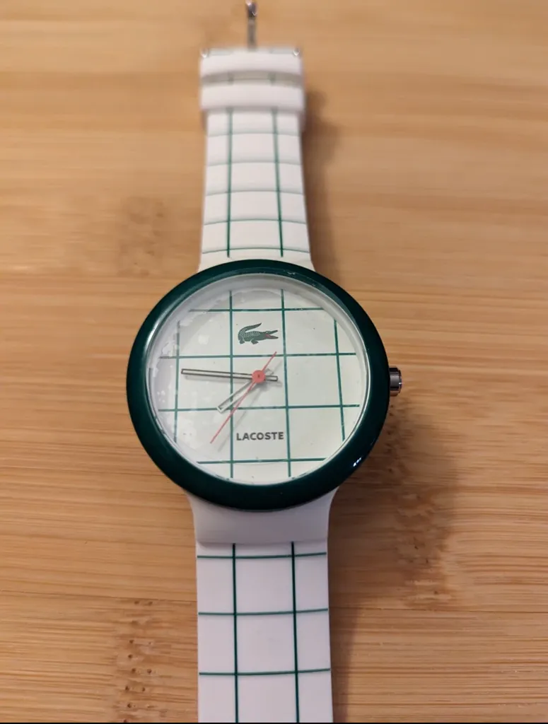 Lacoste Green and White Watch photo 1