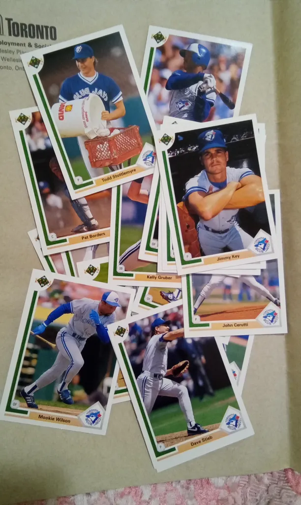 1990 Blue Jay's full Deck of Cards  photo 1