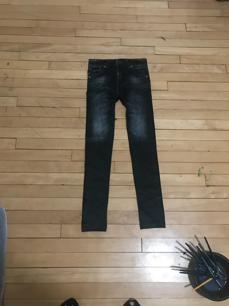 FREE Jean-design spandex leggings photo 1