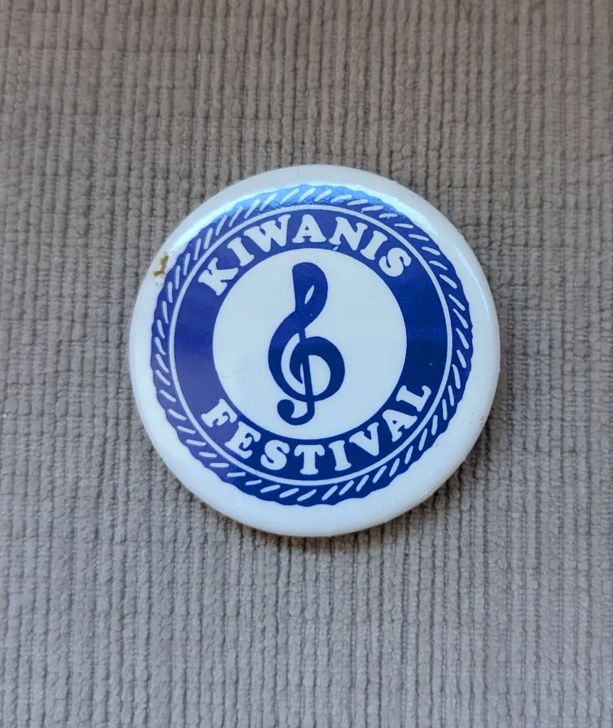 Kiwanis Festival Button photo 1