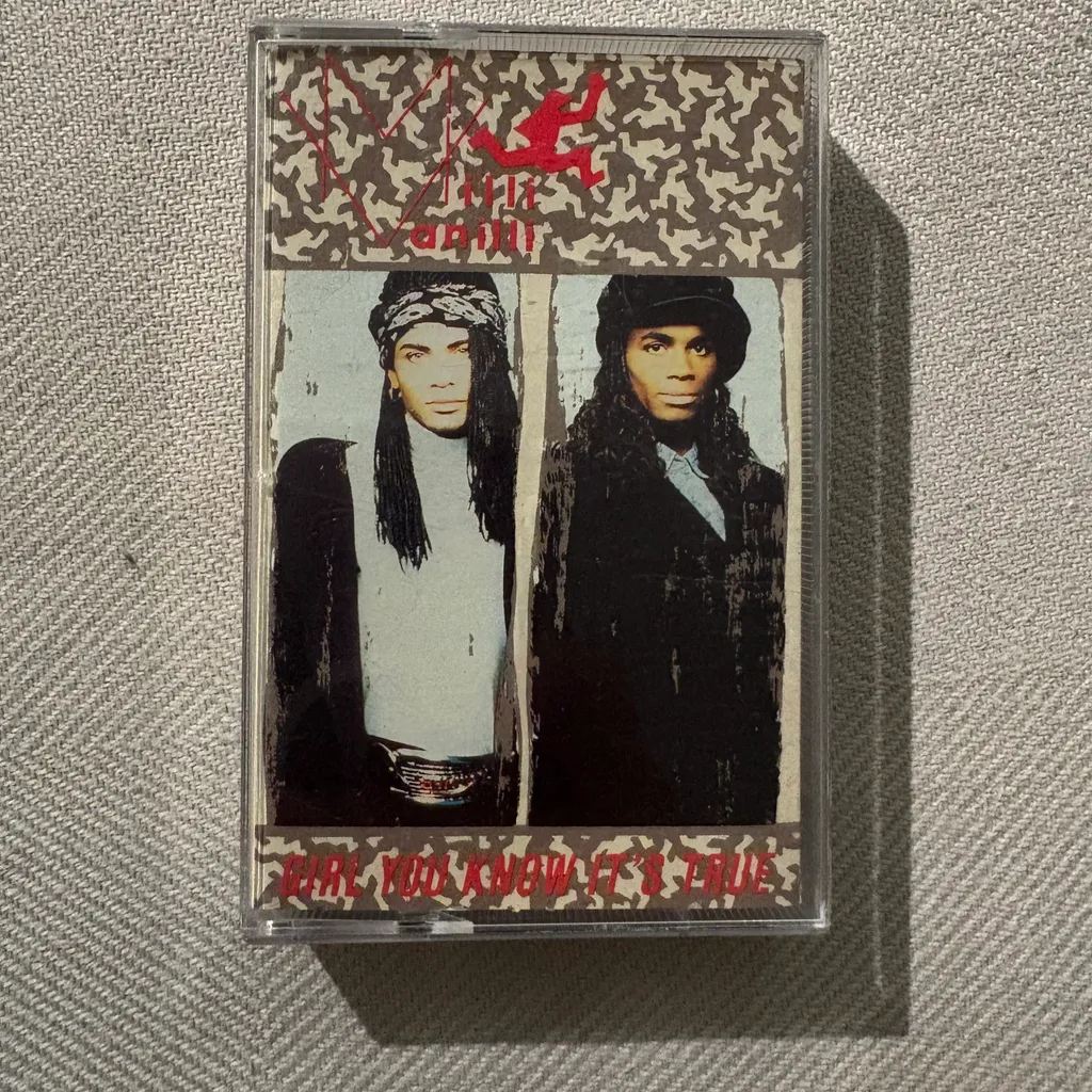 Milli vanilli girl you know it’s true cassette tape music album photo 1