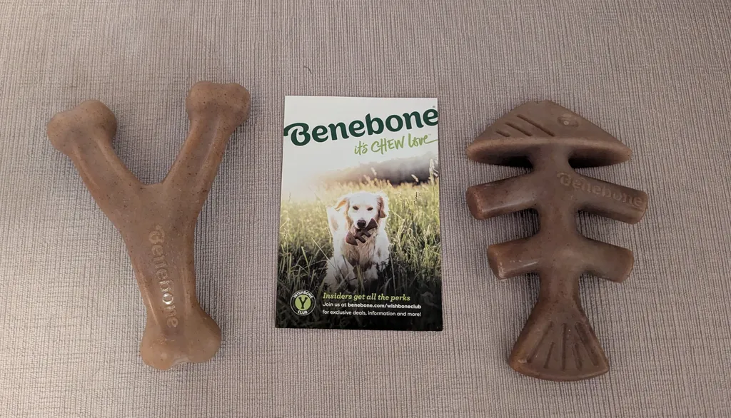 Brand New Benebone Dog Chew Toys - 2 Pack photo 1