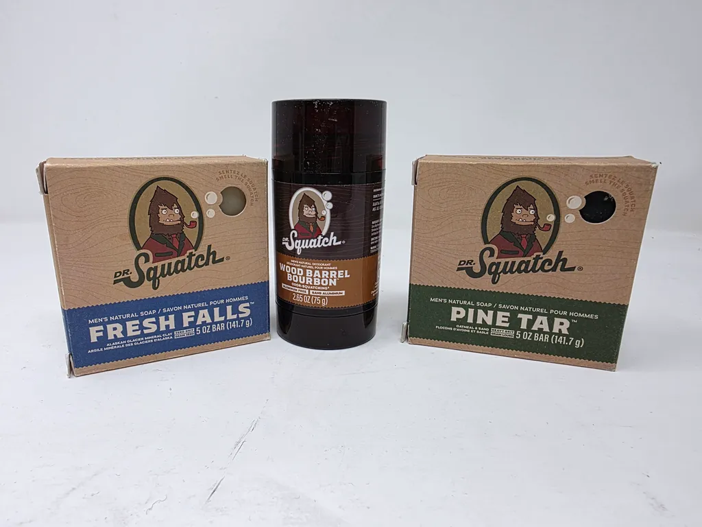 Dr Sasquatch soap bar a d deodorant stick photo 1