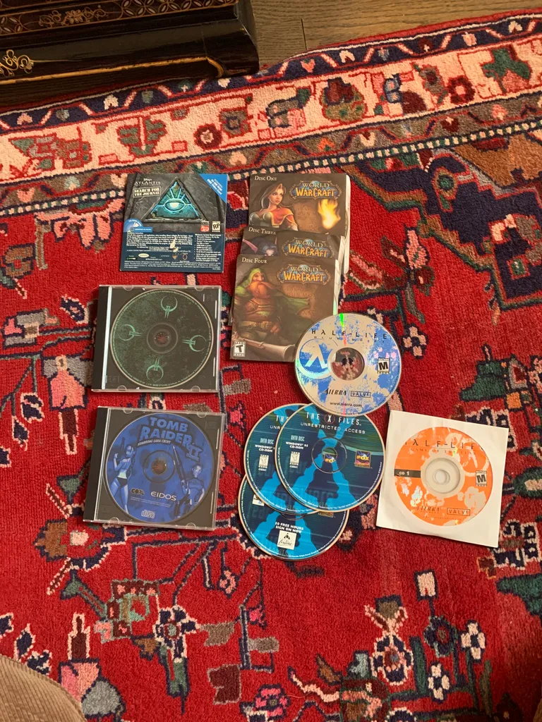 Old pc cd games photo 1