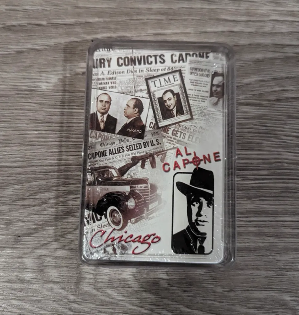 Brand New Al Capone Chicago Playing Cards photo 1