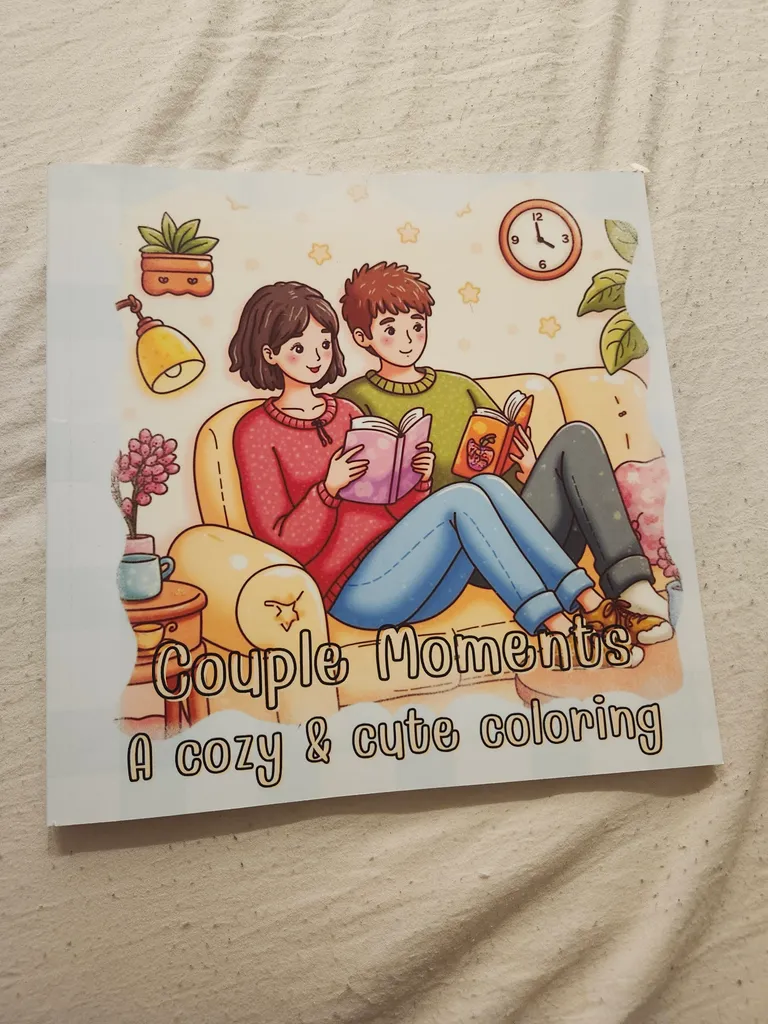 Couple Moments Colouring Book photo 1