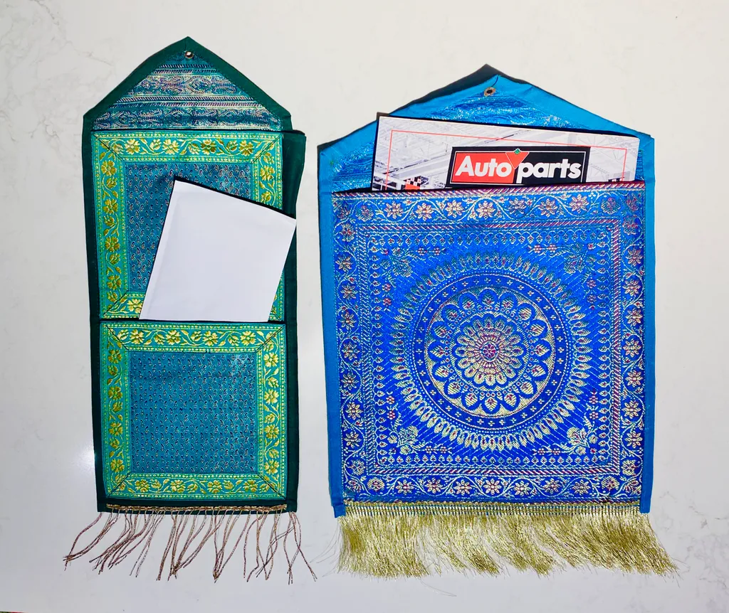 Made in India wall hanging Letter/Mail/Paper organizers photo 1