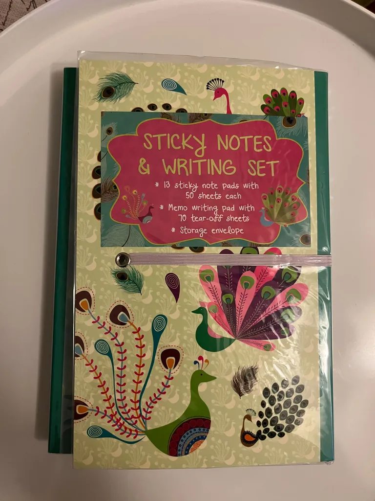 BN sticky note and stationery set photo 1