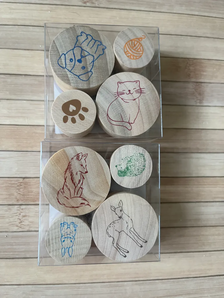 BN cat, dog, and woodland stamps photo 1