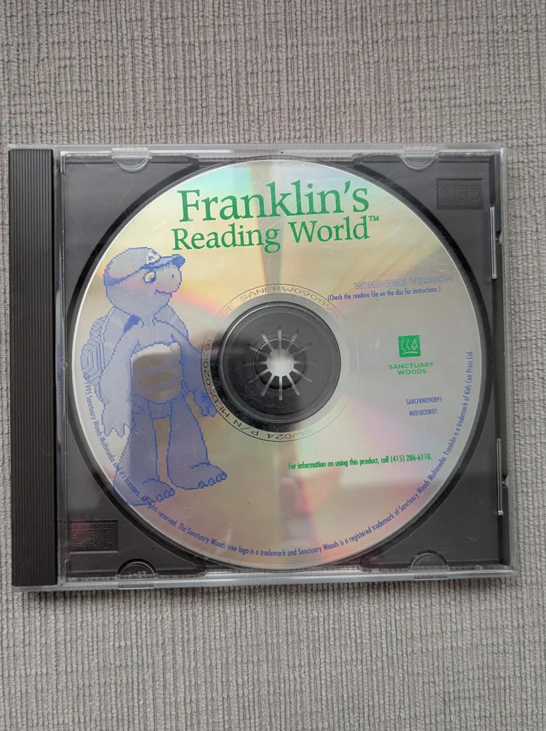 Franklin's Reading World - Educational Computer Software CD-ROM photo 1