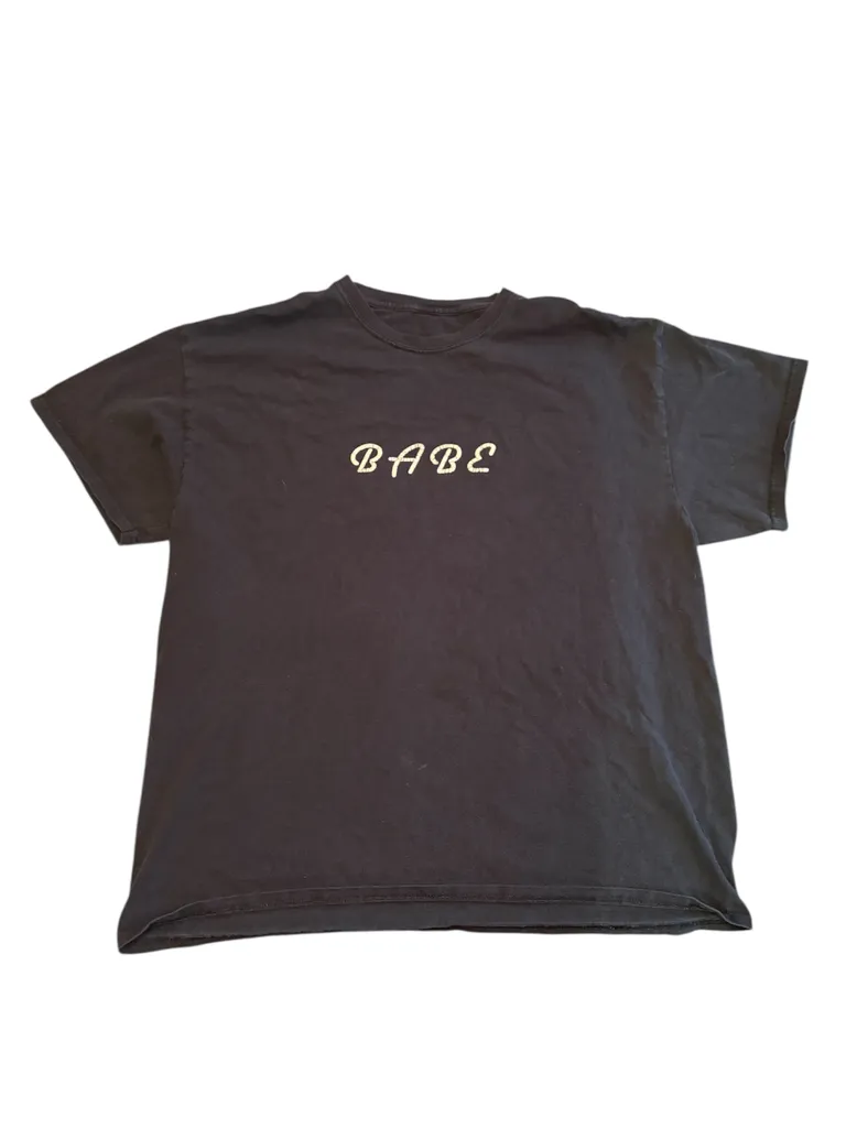 Black t-shirt photo 1