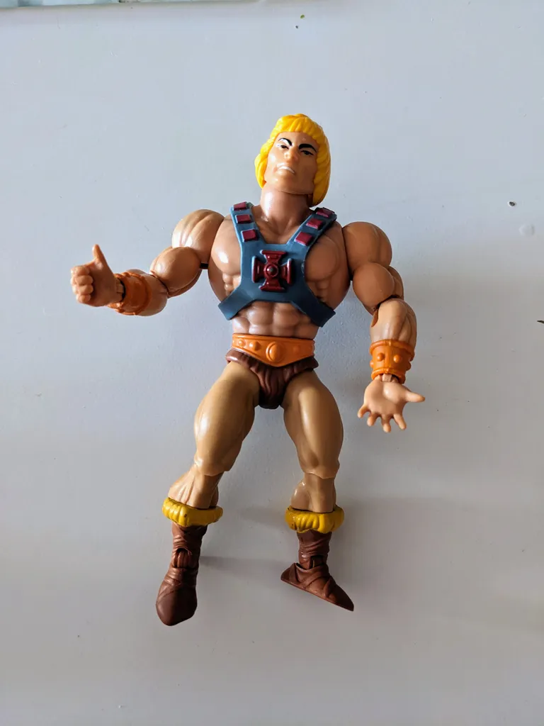 He-man action figure toy photo 1