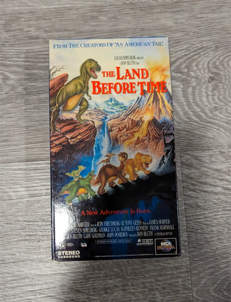 The Land Before Time VHS Movie photo 1