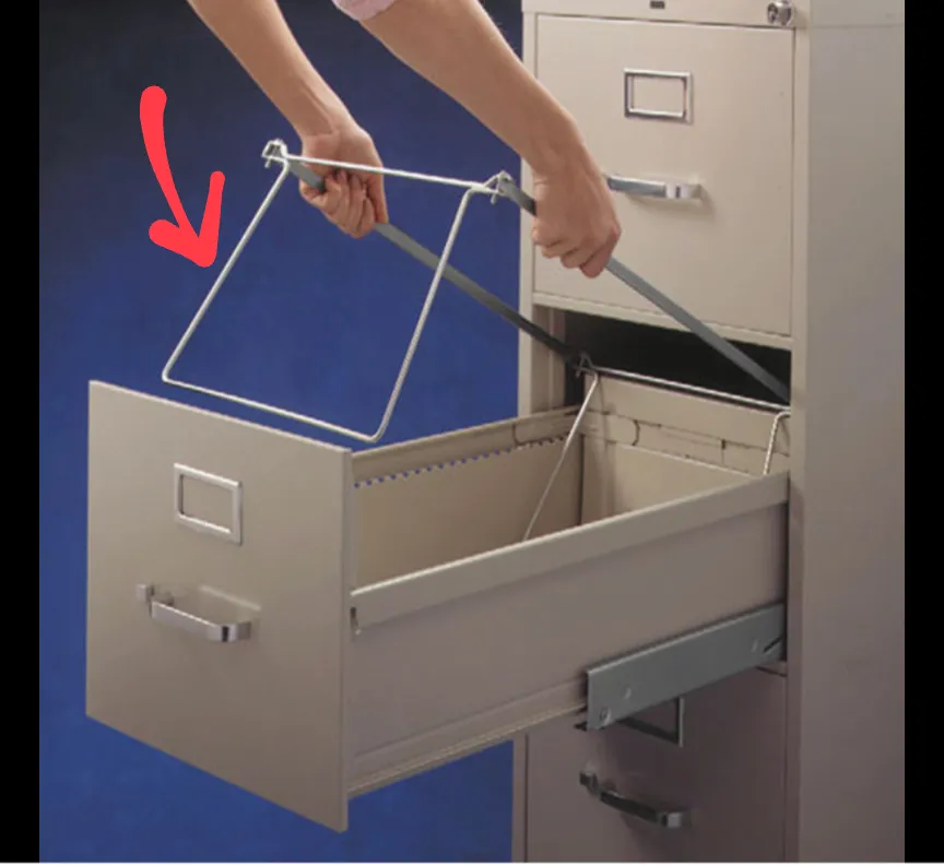 Hanging folder drawer frame  photo 1