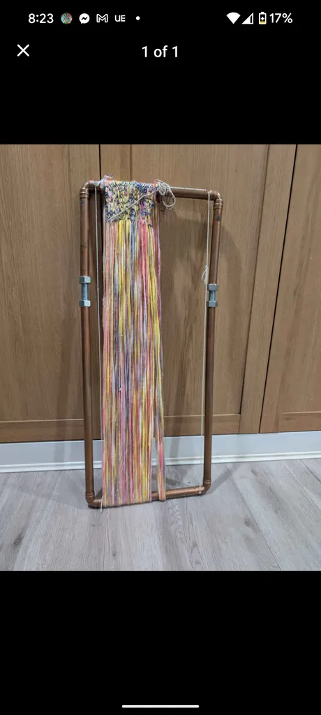 Large hand made tapestry loom photo 1