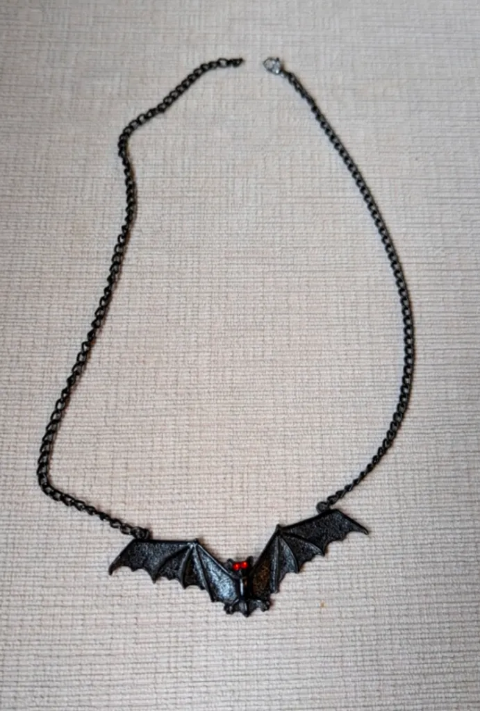 Brand New Bat Necklace - Halloween  photo 1