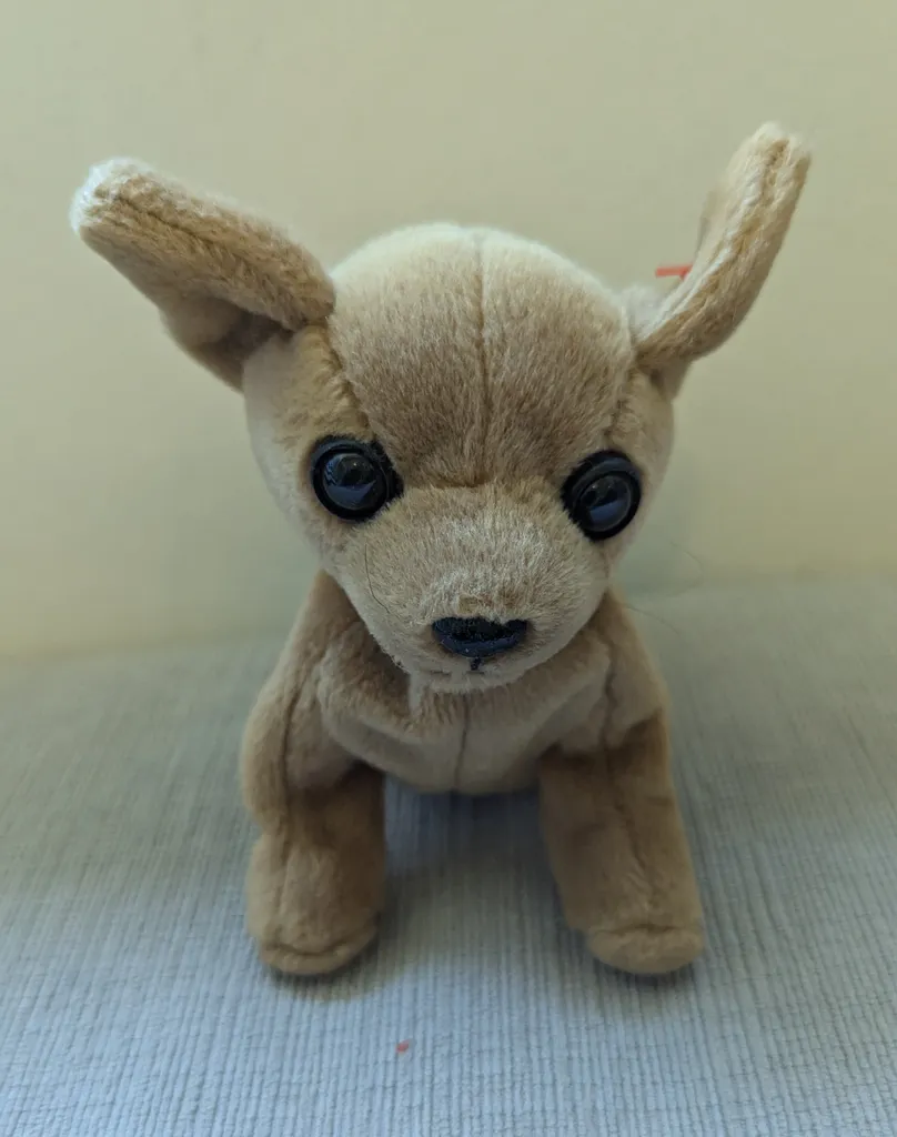Ty Beanie Baby Tiny the Chihuahua photo 1