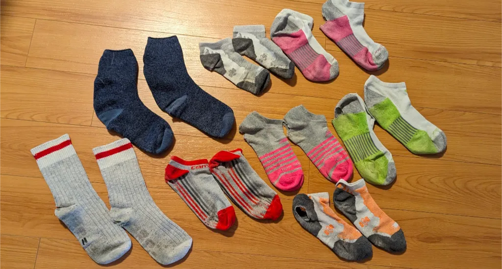 Assorted Socks - Various Brands and Sizes  photo 1