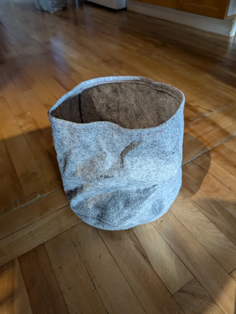 Fabric plant pot 🪴 photo 1