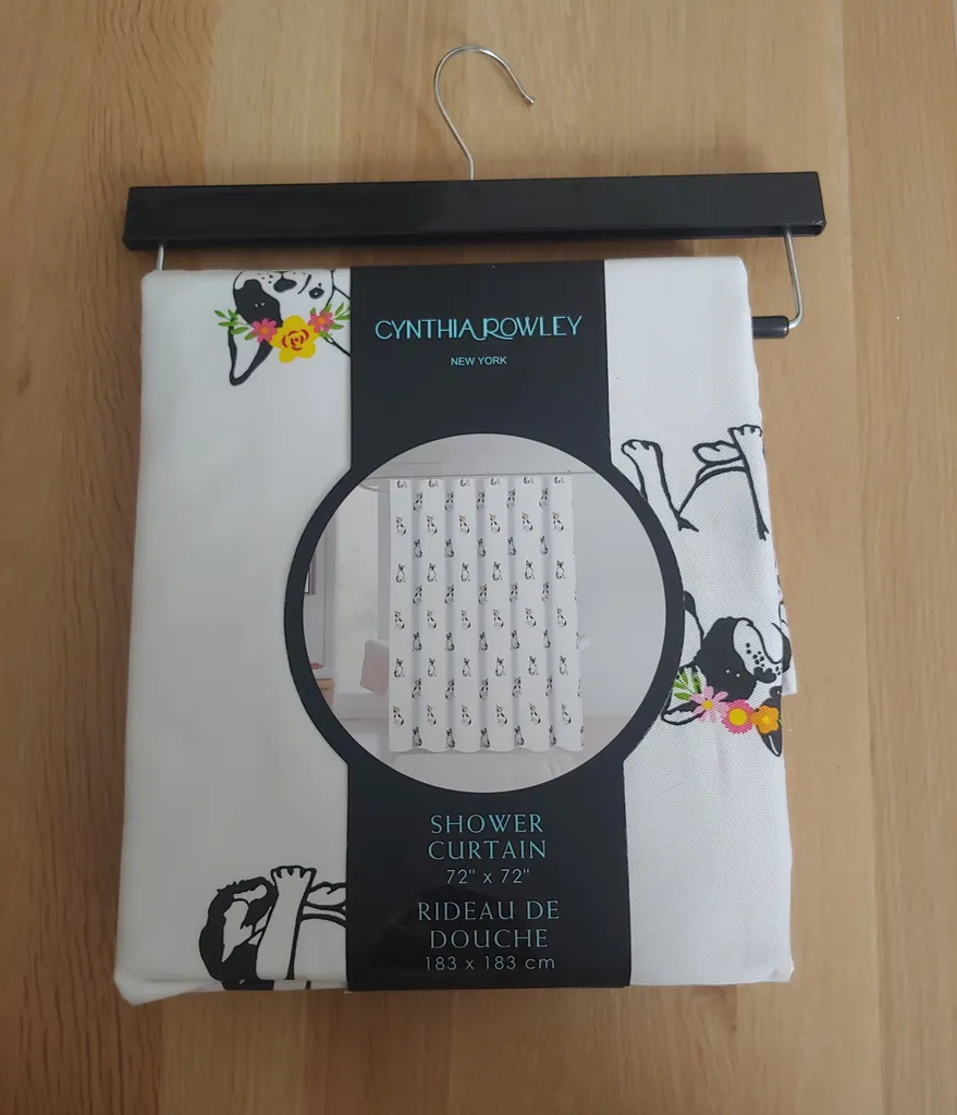 Shower Curtain by Cynthia Rowley French Bulldog  photo 1