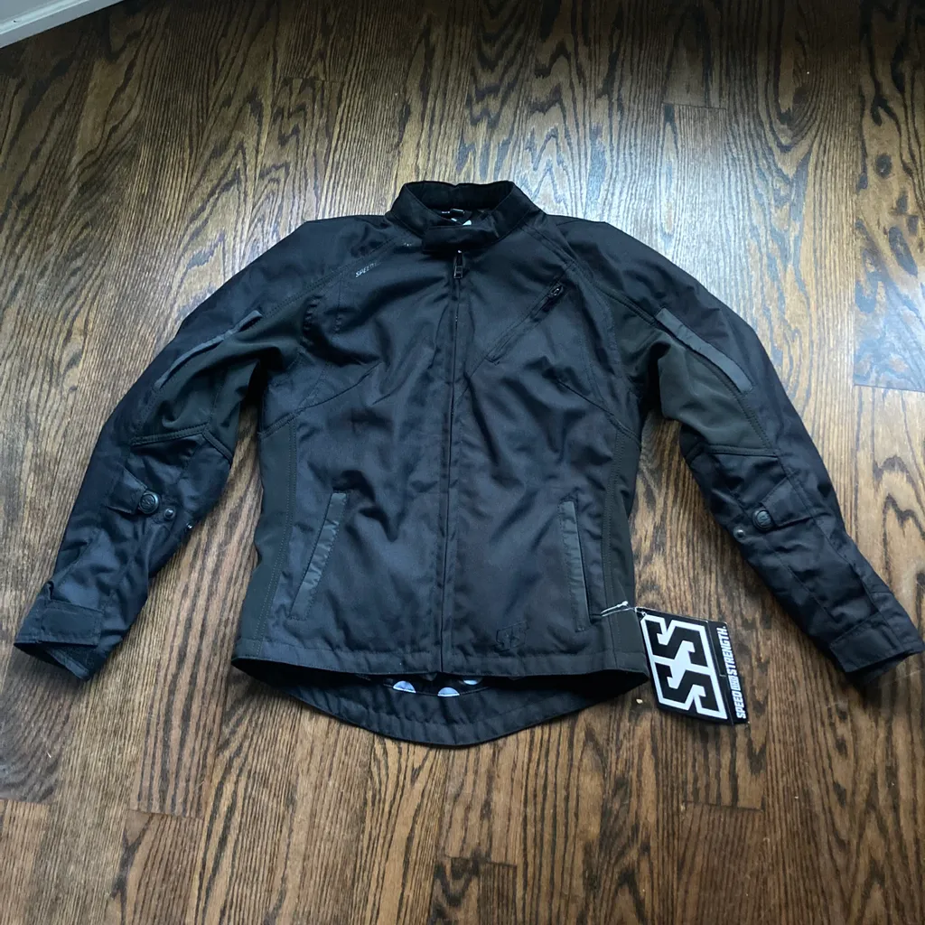 WOMAN'S SPEED AND STRENGTH MOTO JACKET SIZE XS photo 1