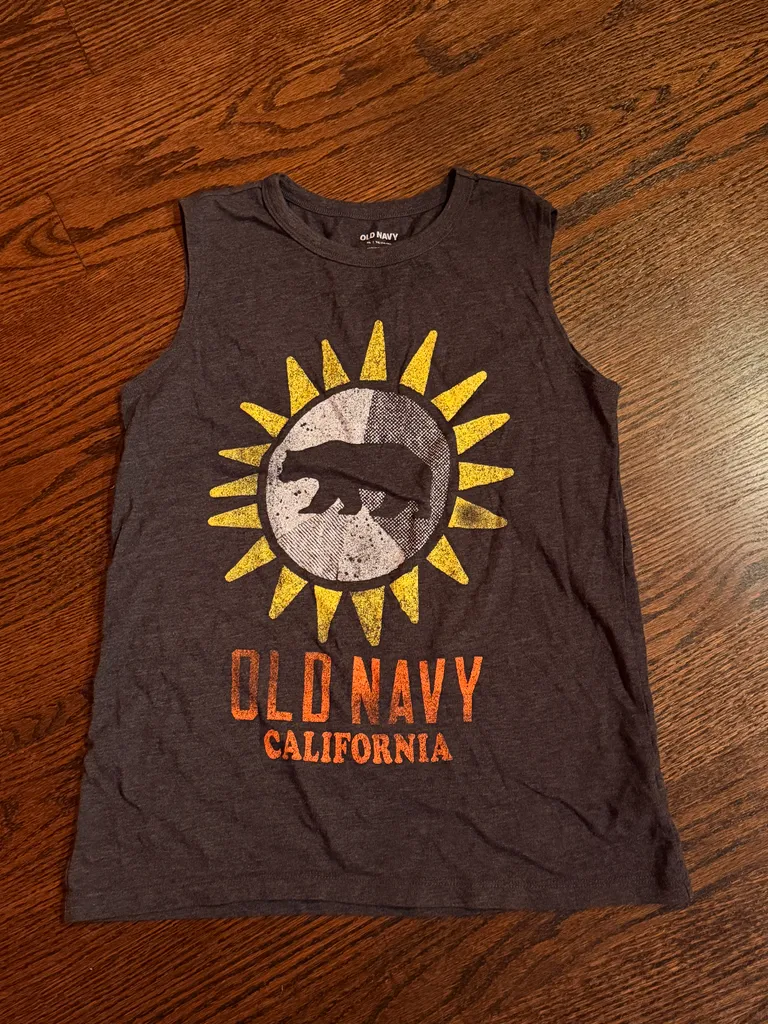 Boys Old navy Tank top size XL -fits 10/12ish photo 1