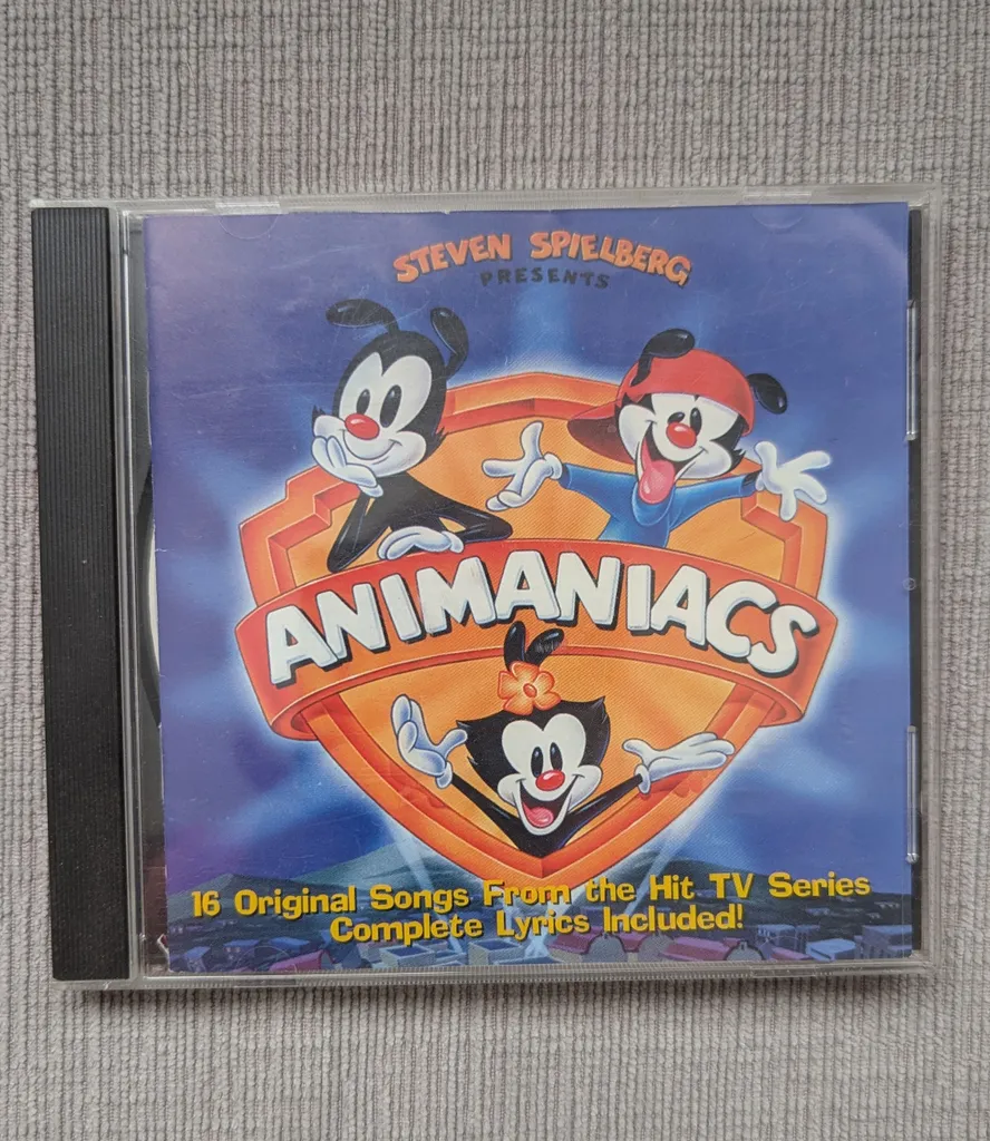 Animaniacs Soundtrack CD - 16 Original Songs photo 1
