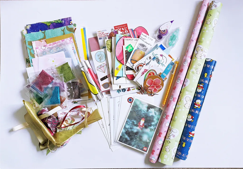 Scrapbooking Art Collage Journaling Set photo 1