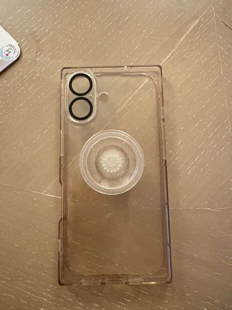 iPhone 16 case and pop socket photo 1