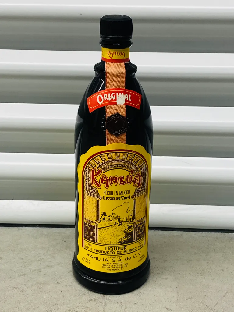 Opened but mostly filled Kahlua coffee liqueur ☕️🧉 photo 1